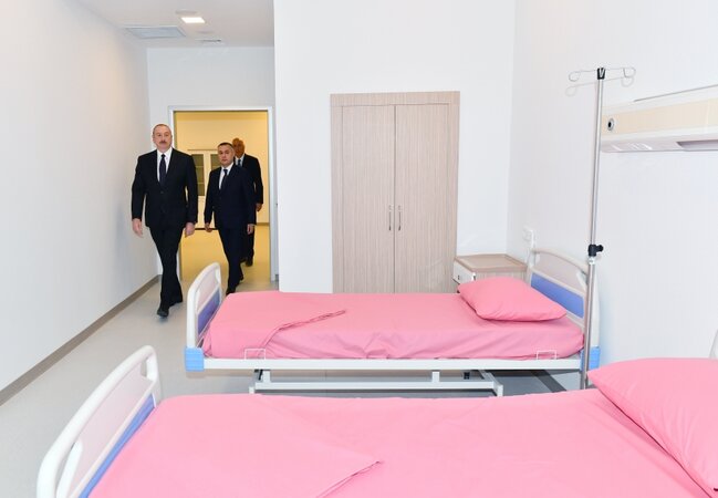 Bu gün açılışı olan Sumqayıt Şəhər Xəstəxanasından FOTOLAR