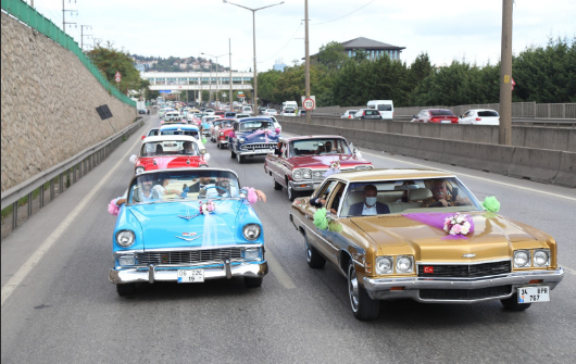 46 cütlüyün kütləvi toy mərasimi keçirildi - FOTO