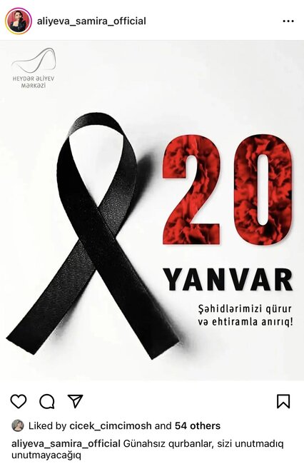 "Günahsız qurbanlar, sizi unutmadıq..." - FOTOLAR