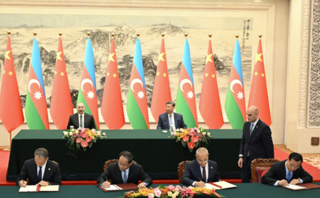 Pekində Azərbaycan-Çin sənədləri imzalanıb