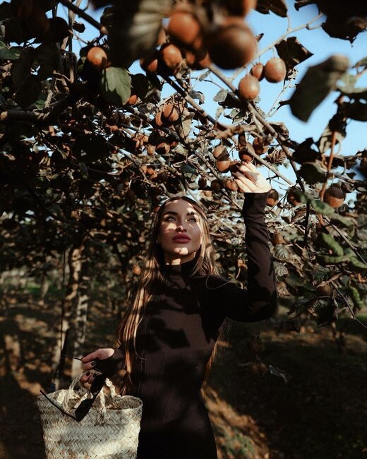 Prezidentin gəlinindən yeni - Fotolar