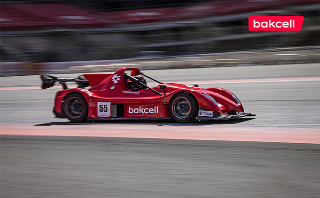 55 nömrəli "Bakcell" avtomobili nüfuzlu sürət yarışında - Video