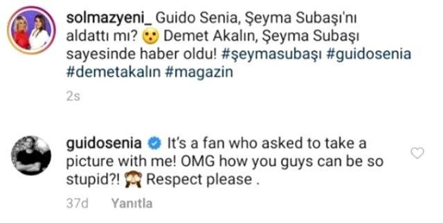 Şeymanın sevgilisindən xəyanət ittihamlarına cavab