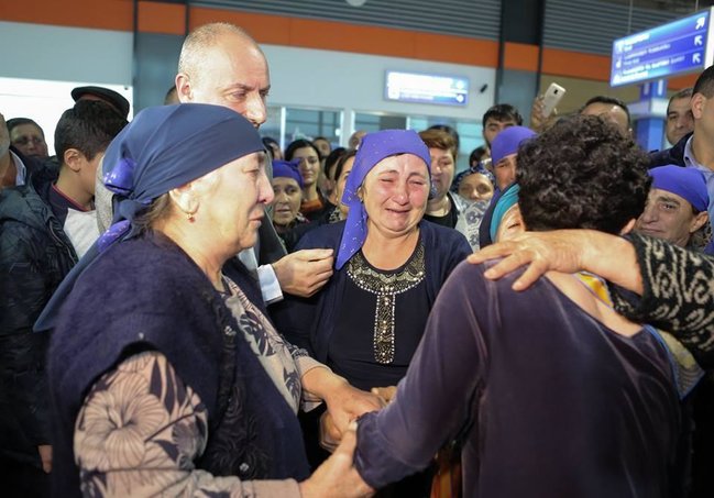 İraqda həbsdə olan azərbaycanlı azyaşlılar Gürcüstana qaytarıldı - FOTOLAR