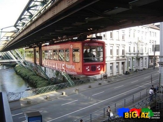 Vuppertal – inanılmaz asma tramvay yolu