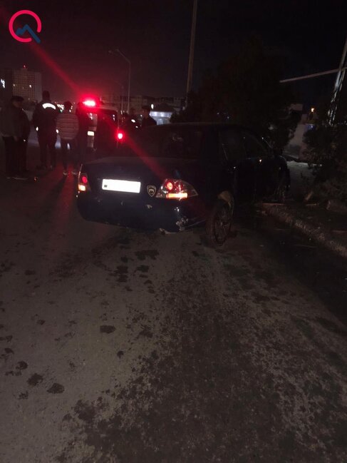 Bakıda dava qəzaya səbəb oldu, yaralı var - FOTO