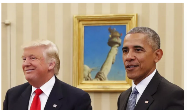 Tramp Obamanın "həbs" videosunu paylaşıb