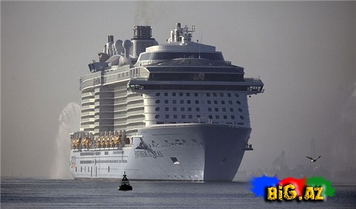 Dünyanın ən böyük 3 cü gəmisi - FOTO