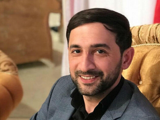 Meyxanaçı Pərviz Bülbülə qızı ilə - FOTO