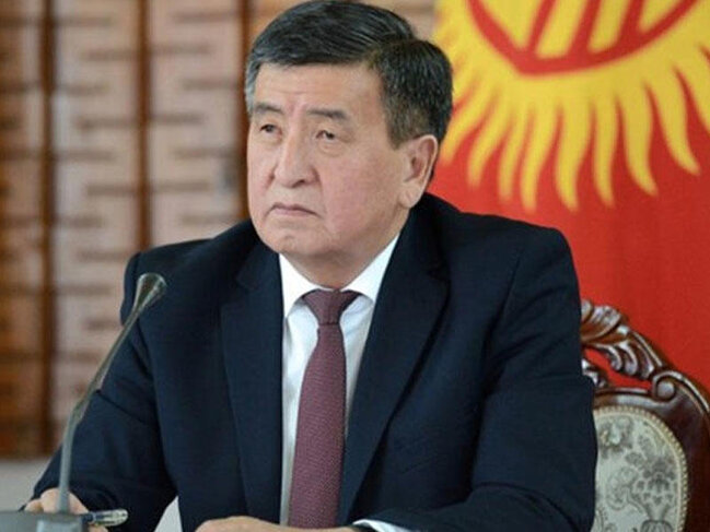 Qırğızıstan Prezidenti koronavirusa görə paradda iştirak edə bilməyib