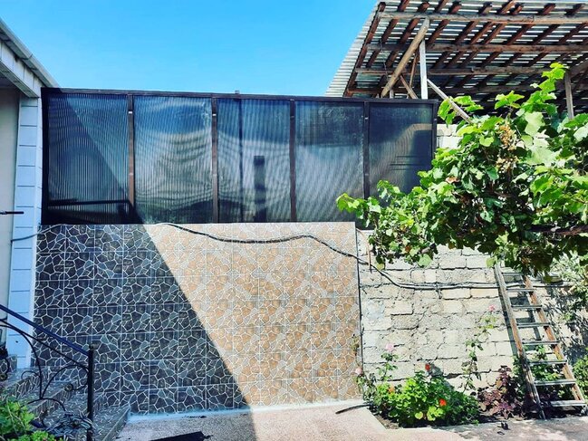 Polikarbonat və dam örtüklərin hazırlanması və quraşdırılması!