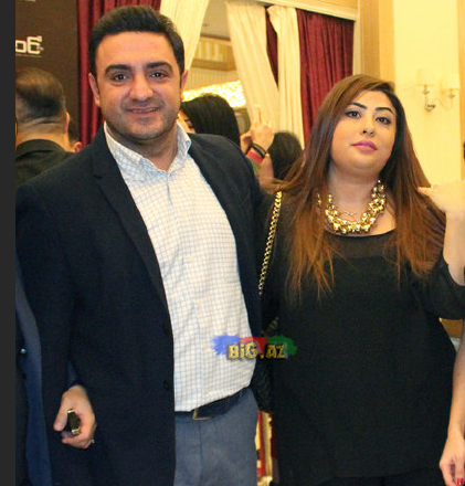 Aparıcı Nəsib həyat yoldaşı ilə ... FOTOLAR