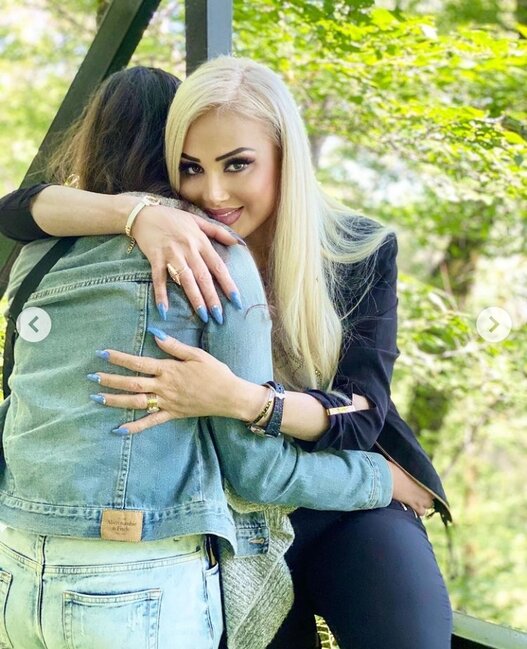 Məleykə Əsədova qızı ilə - FOTOLAR