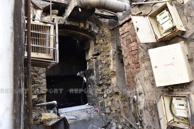 Bakıda partlayış baş verən gecə klubunun hazırkı vəziyyəti - FOTOLAR