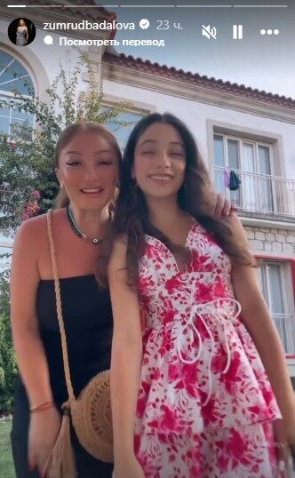 Bu da aparıcı Zümrüdün qızı Ləman - YENİ FOTOLAR