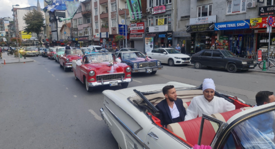 46 cütlüyün kütləvi toy mərasimi keçirildi - FOTO