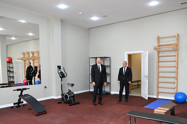 Prezident Bakıda açılışda - Fotolar