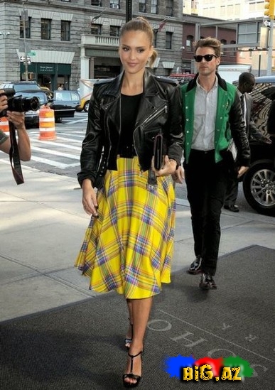 Dəri pencək kombinləri - FOTO