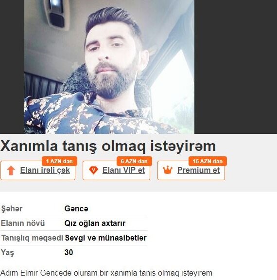 Alqı-satqı saytlarında BİABIRÇILIQ - 2 manata axtarılan qızlar... (FOTOLAR) FacebookTwitterWhatsAppDaha Çox