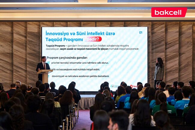Bakcell və Gənclər Fondu "İnnovasiya və Süni İntellekt" üzrə təqaüd proqramını elan edir