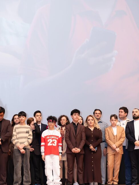 Prezidentin qızı və gəlininin film təqdimatından - Fotoları