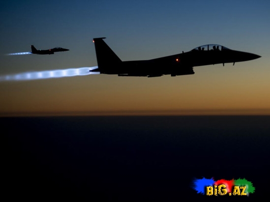 Beynəlxalq koalisiya İŞİD-in mövqelərinə 16 hava zərbəsi endirib