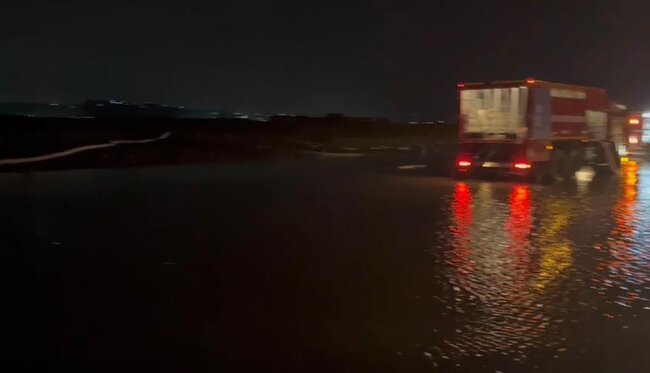 Qaradağda qəzalı ərazidə suyun çəkilərək kənarlaşdırılması sona çatdırılıb