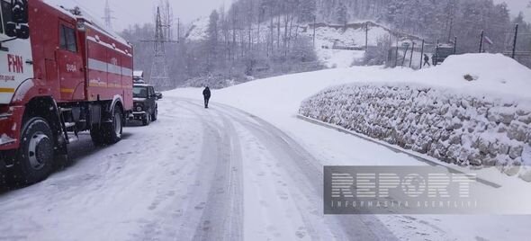 Şuşada yollar qardan təmizlənib, avtomobillərin hərəkəti tam bərpa olunub - FOTO/VİDEO