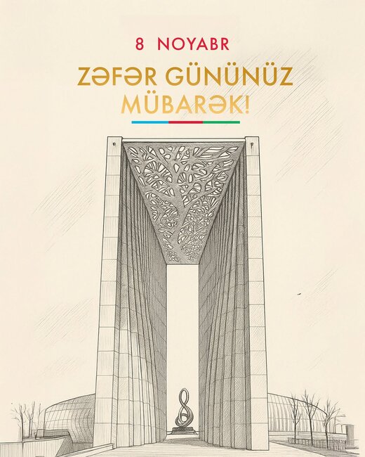 Mehriban Əliyevadan Zəfər Günü paylaşımı - Foto-Video