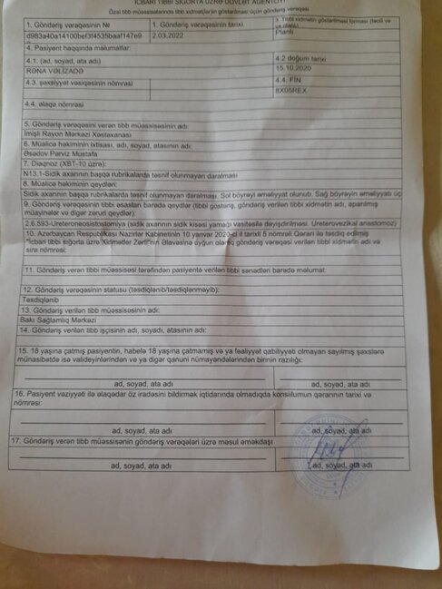 7 dəfə əməliyyat olunan balaca Rənanın dəstəyə ehtiyacı var - FOTO