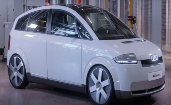 Audinin yeni elektrikli modeli A2 E-tron təqdim edildi