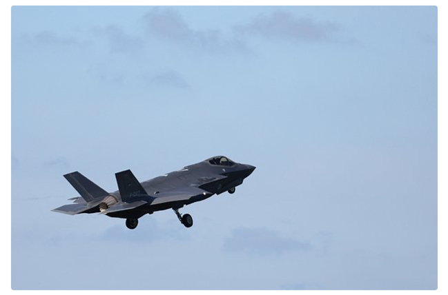Niderland F-35-ləri naməlum pilotsuz uçuş aparatını izləməyə qalxdı