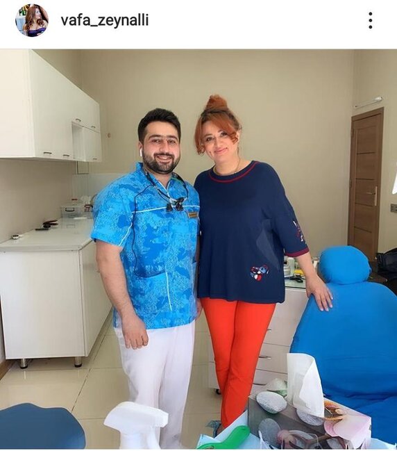 Vəfa Zeynalova xəstəxanadan FOTO PAYLAŞDI