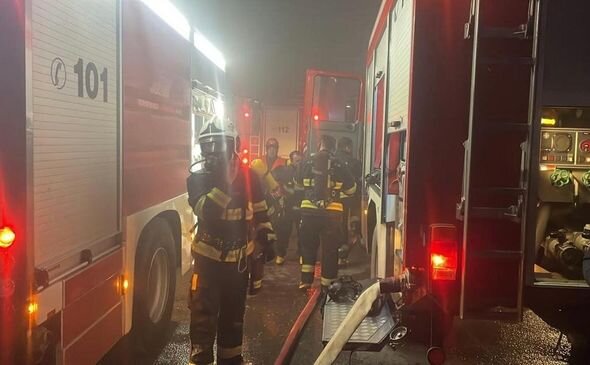 "Sədərək" Ticarət Mərkəzində yanğın tam söndürülüb -YENİLƏNİB + FOTO/VİDEO