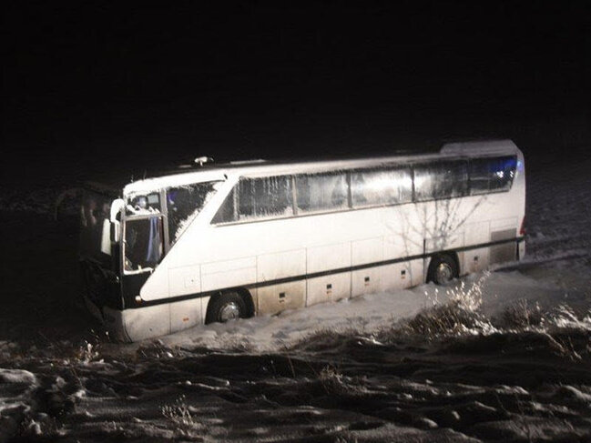 Türkiyə klubunun avtobusu qəzaya uğradı: yaralılar var
