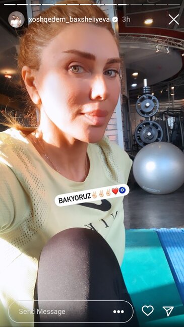 Aparıcı Xoşqədəmin MAKİYAJSIZ HALI - FOTOLAR