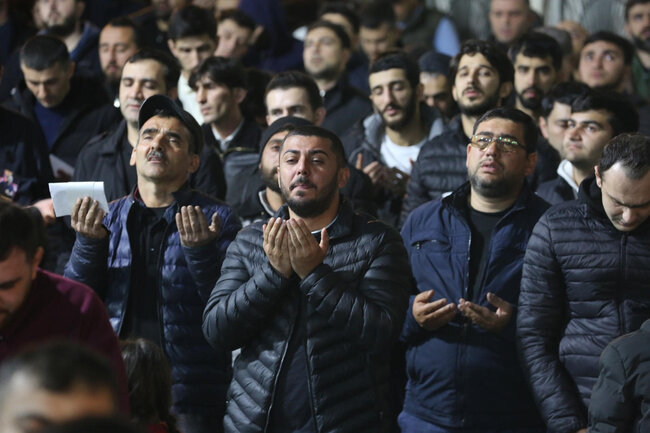 Bakı məscidlərində Qədr gecəsi keçirilib - FOTO