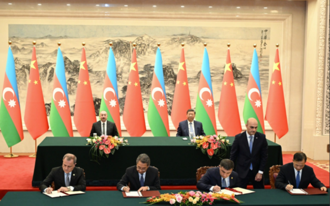 Pekində Azərbaycan-Çin sənədləri imzalanıb