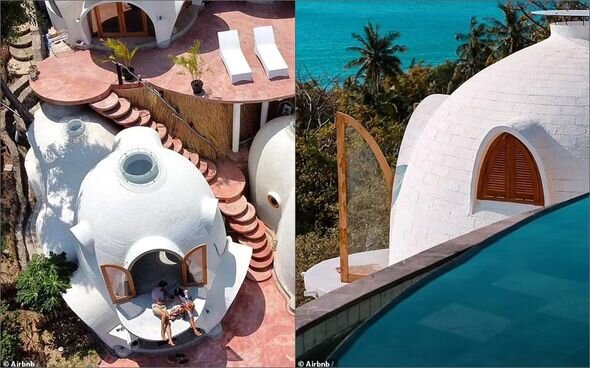 Dünyanın ən qəribə evləri: Bambuk sığınacaq, "göbələk" daxma, "gitara" malikanə... - FOTO