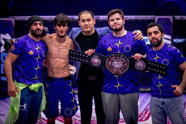 Fərid Əlibabazadə "Octagon" liqasında çempion olub - FOTO