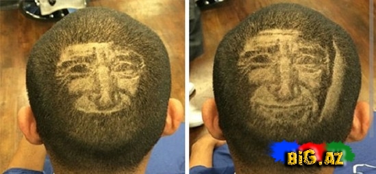 Bu bərbər adi bərbər deyil - FOTO - VİDEO