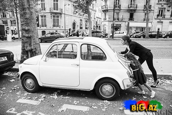 Aida Mahmudova və qızı Parisdən - FOTO