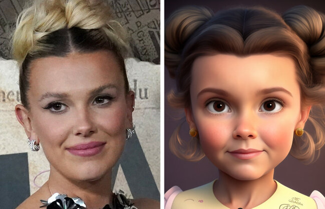 Məşhurlar cizgi filmlərində özlərini oynasaydılar - FOTO