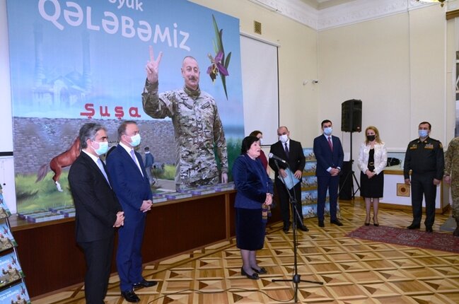 E.Həbibullayev: "Bu kitabda qələbəmiz haqqında, prezident İlham Əliyevin siyasəti haqqında uşaqların anlaya biləcəyi tərzdə, sadə formada məlumat