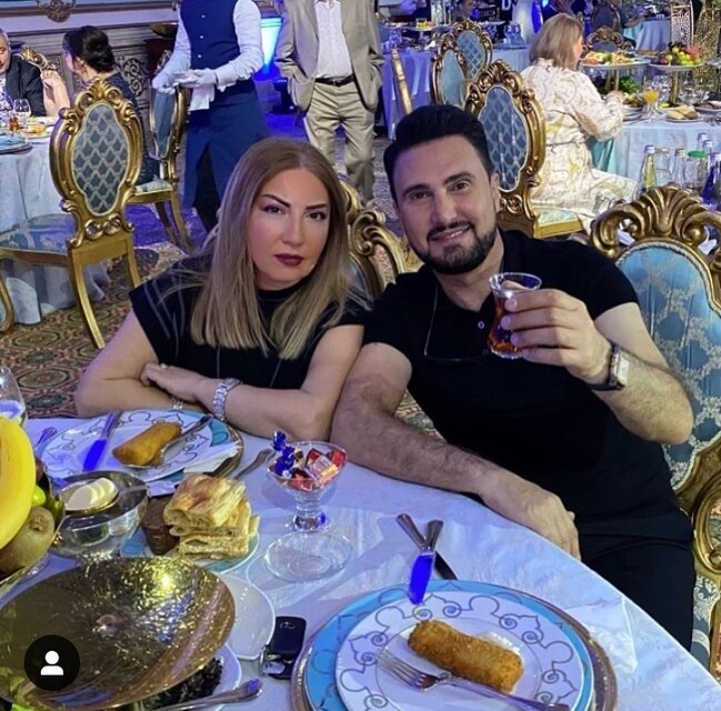 Nadir Qafarzadə HƏYAT YOLDAŞI İLƏ - FOTO