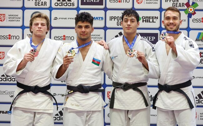 Avropa çempionatı: Azərbaycan millisi medal sıralamasında birinci olub