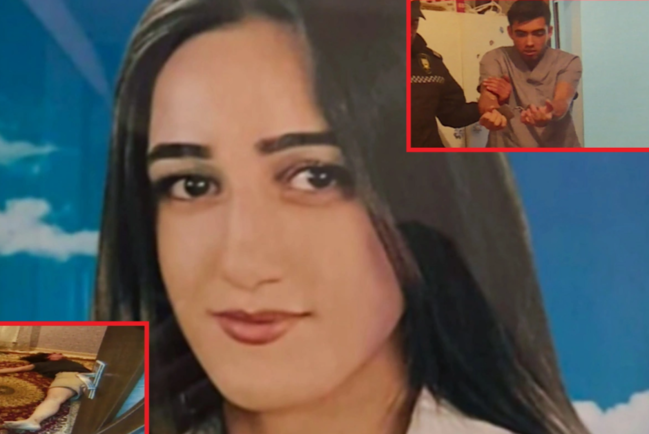 Toya getmək istəməyən bacısını boğub öldürdü: Bakıda tələbə qızın qətlə yetirildiyi evdən GÖRÜNTÜLƏR