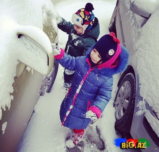 Fuad Əlişov və Sevinc Əlişova cütlüyünün övladlarının yeni fotoları - FOTO