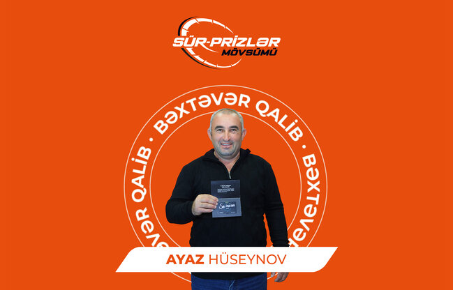 "Misli" "SÜR-PRİZLƏR Mövsümü"ndə hədiyyə yağışı davam edir