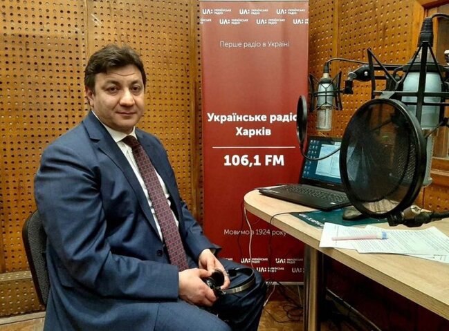 Səfir Azər Xudiyev Ukrayna radiosunda Ermənistanın işğalçılıq siyasətini pislədi